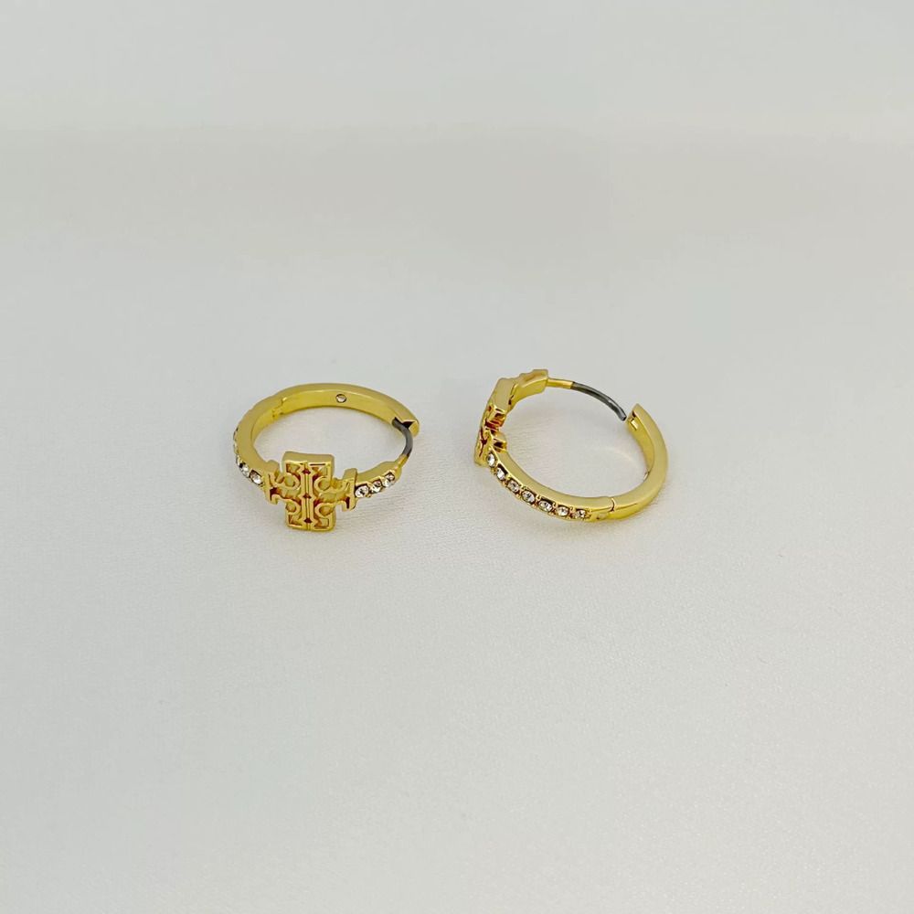 Tory Burch Rhinestone Earrings - Picture 4 of 7